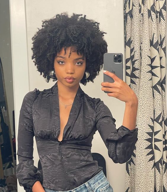 cabelo tipo 4b feminino