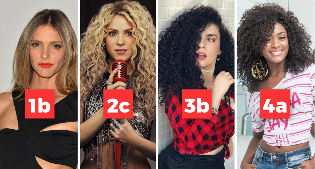 diferença cabelo 1a e 1b