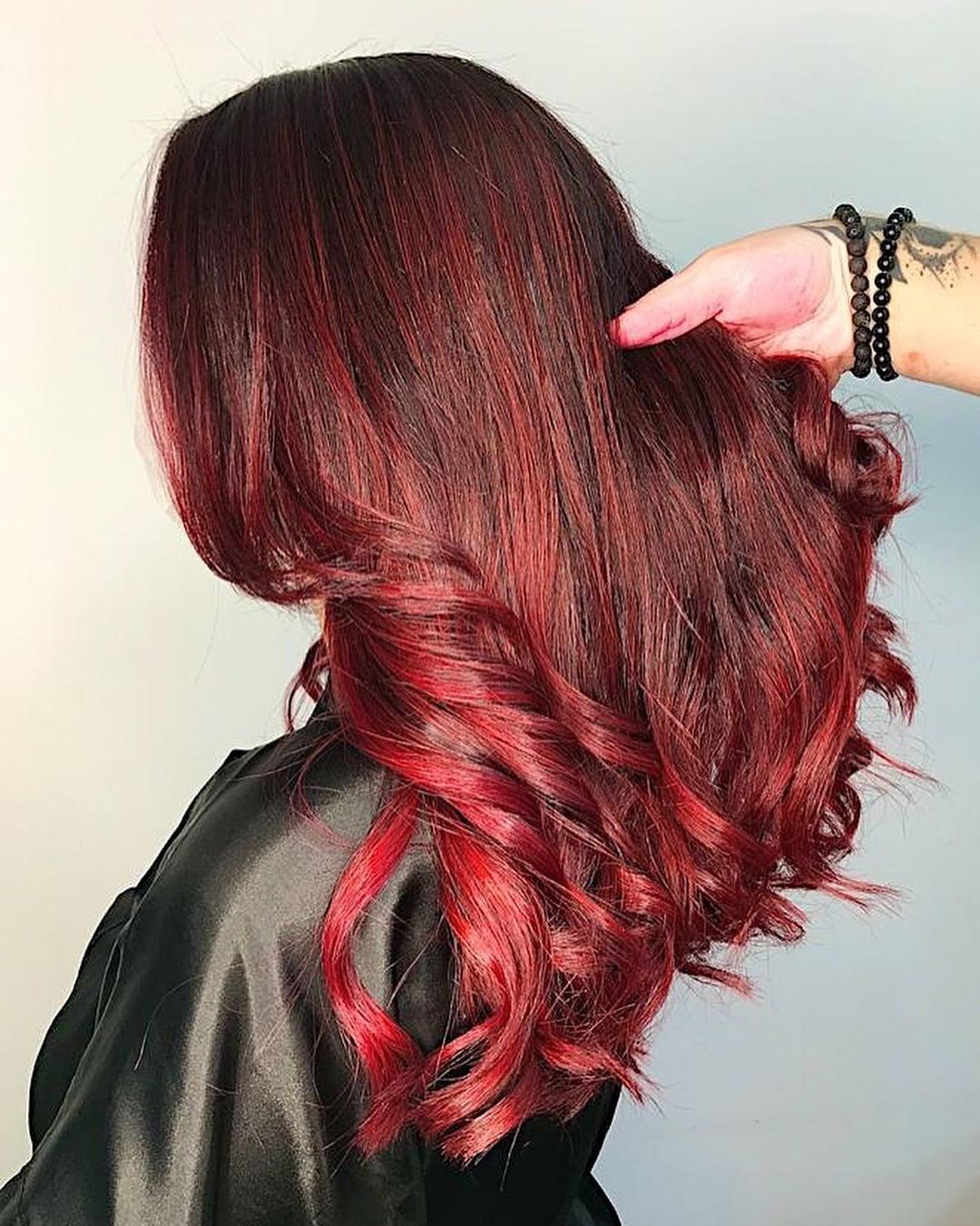 quanto custa pintar o cabelo de vermelho no salão de beleza