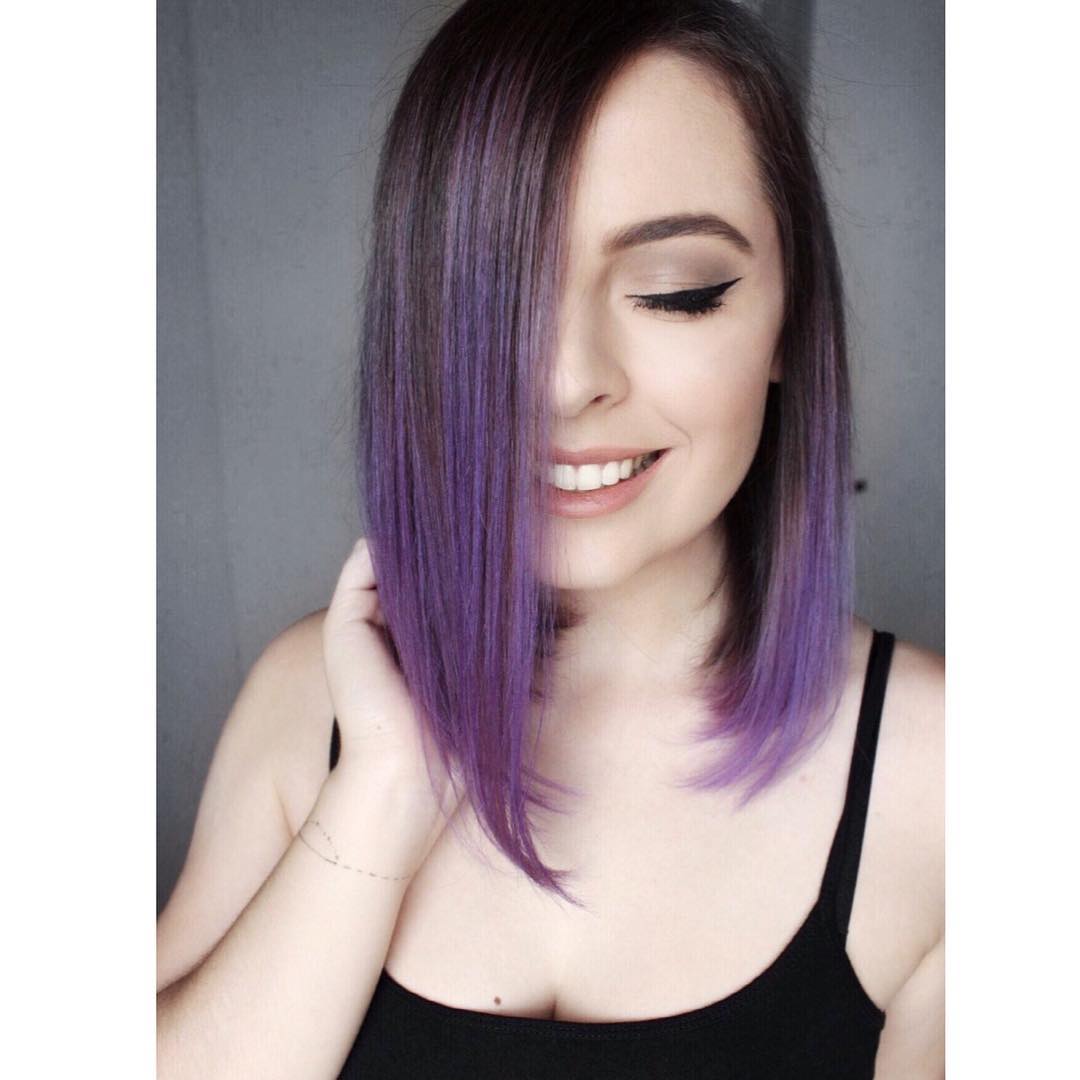quanto custa pintar o cabelo de violeta no salão