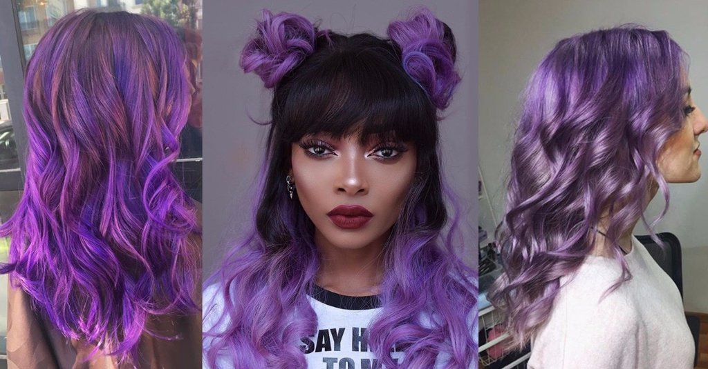 cabelo violeta desbotando rápido como evitar