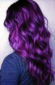 cabelo violine versus marsala qual a diferença