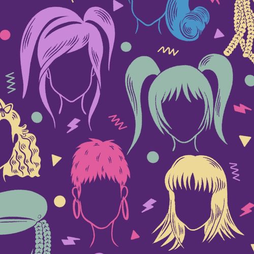 Inspiração Y2K: Os Melhores Penteados dos Anos 2000 para Ilustradores
