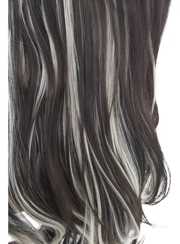 cabelos castanhos com luzes