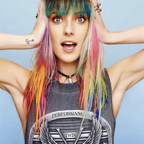 ideias de cabelos pintados nas pontas para 2024