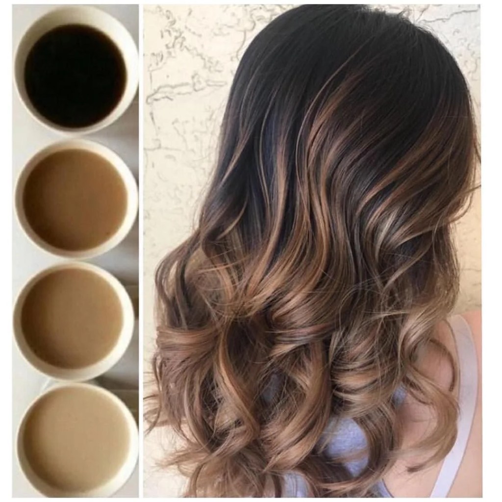 cafe para o cabelo