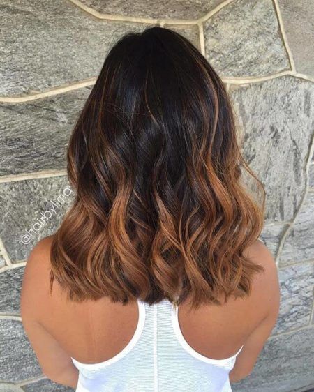 Cores de Californianas para Cabelo Curto: Dourado