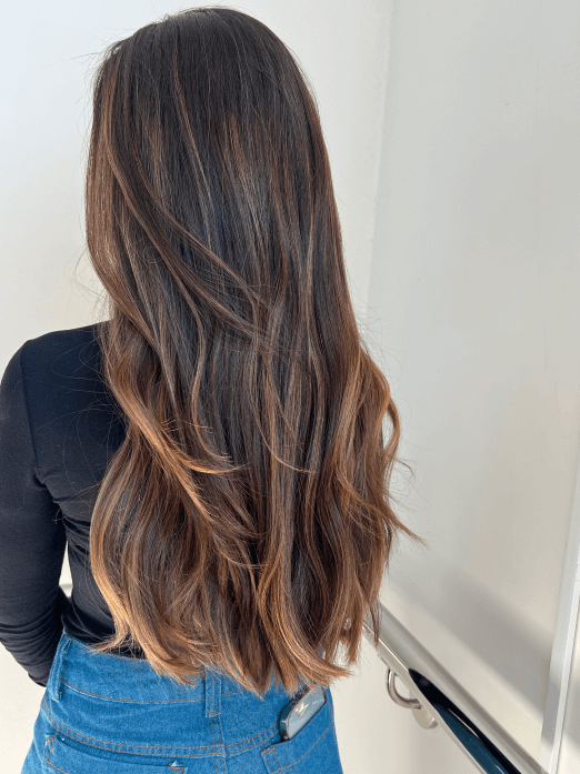 inspiração californiana cabelo preto morena