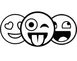 carinhas para pintar