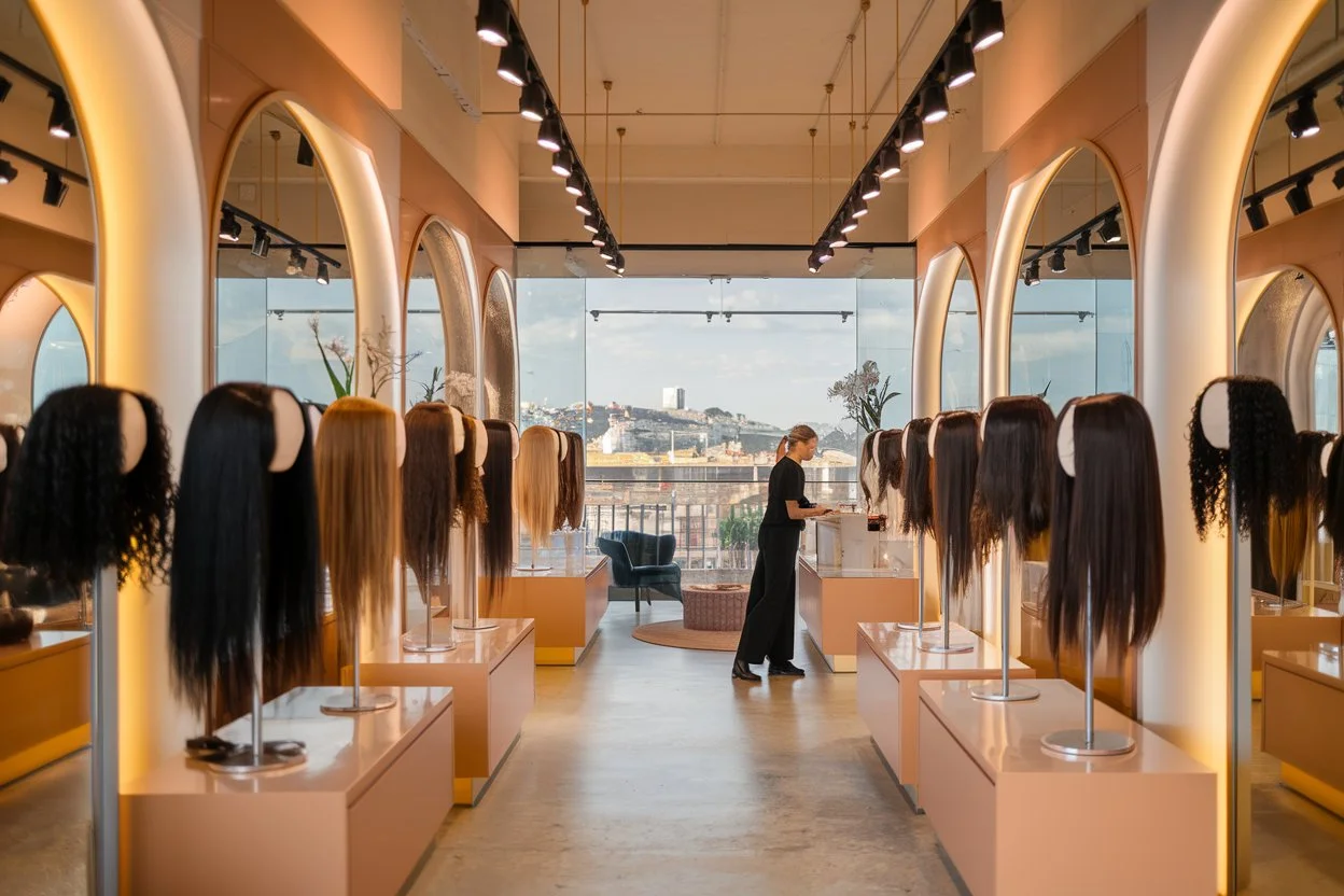 perucas para transição capilar