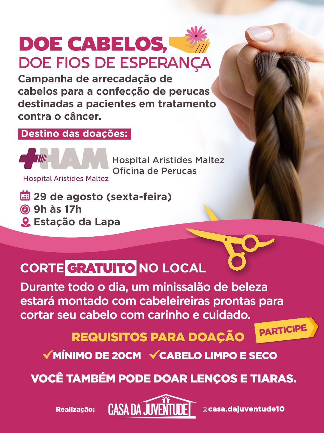 apliques de cabelo humano