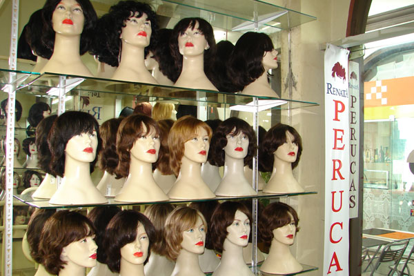 apliques de cabelo humano