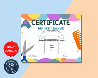 Primeiro Corte de Cabelo do Bebê: Idade Ideal e Como Celebrar com um Certificado