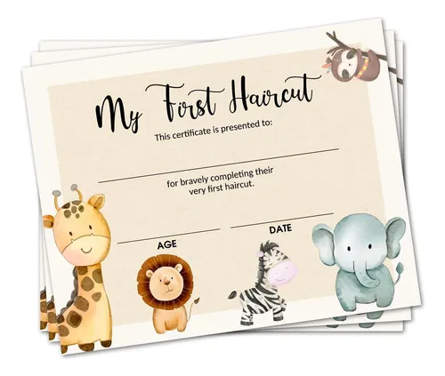 Guia Completo: Como Obter o Certificado do Primeiro Corte de Cabelo do Seu Bebê
