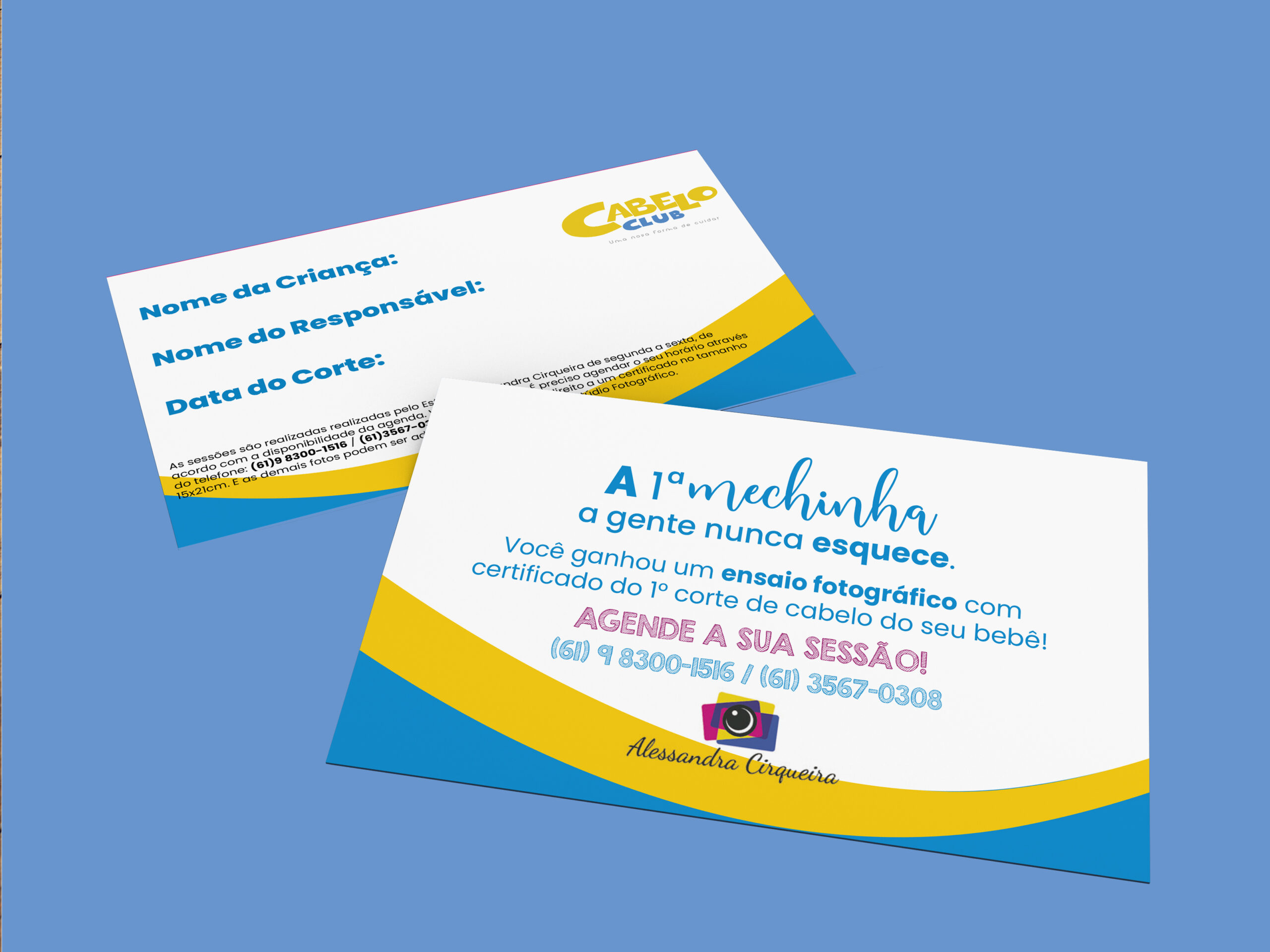 certificado 1 corte de cabelo