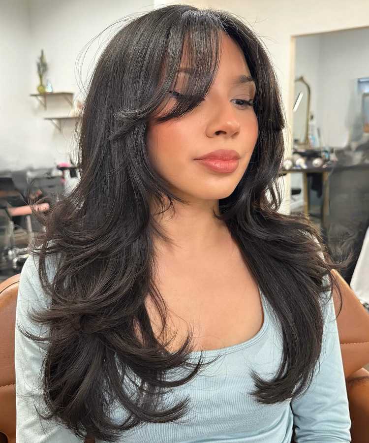 como cortar cabelo repicado em camadas