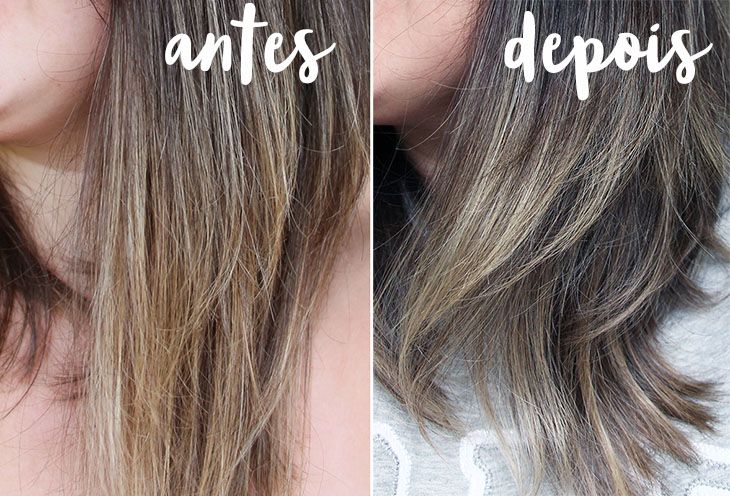 como desamarelar o cabelo