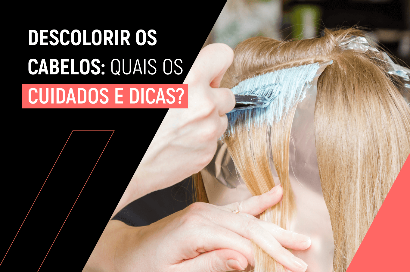 Descoloração em Cabelos Pretos ou com Química: Riscos e Soluções