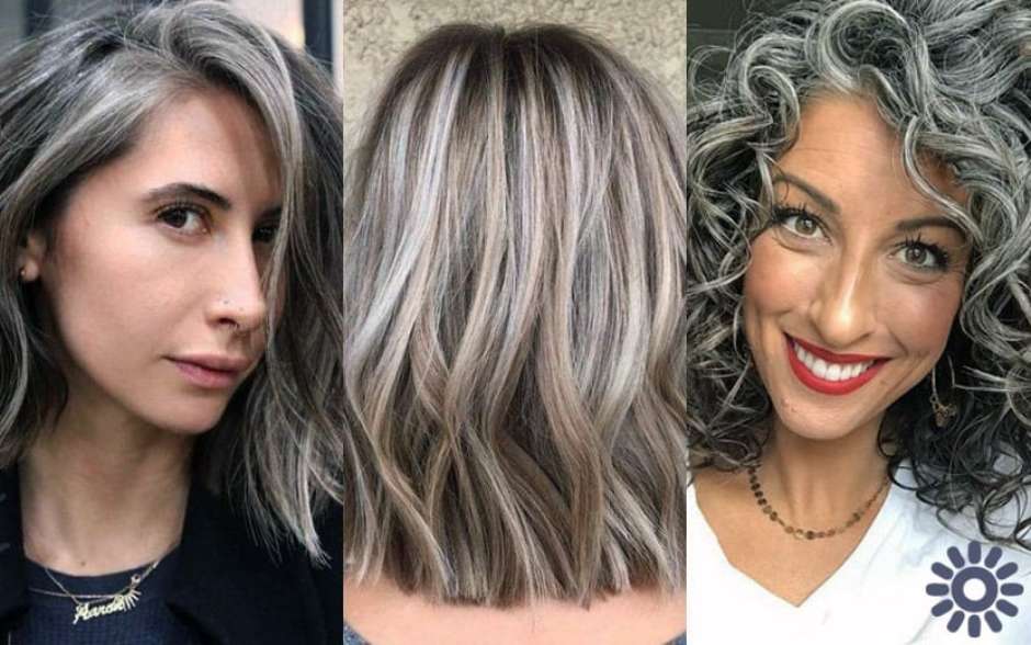 melhores tons de luzes para disfarçar cabelo branco