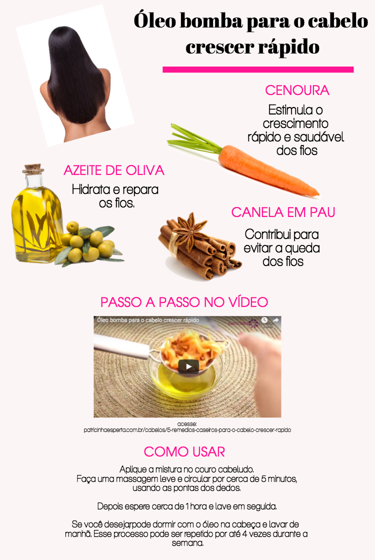 como fazer cabelo cacheado crescer rapido caseiro