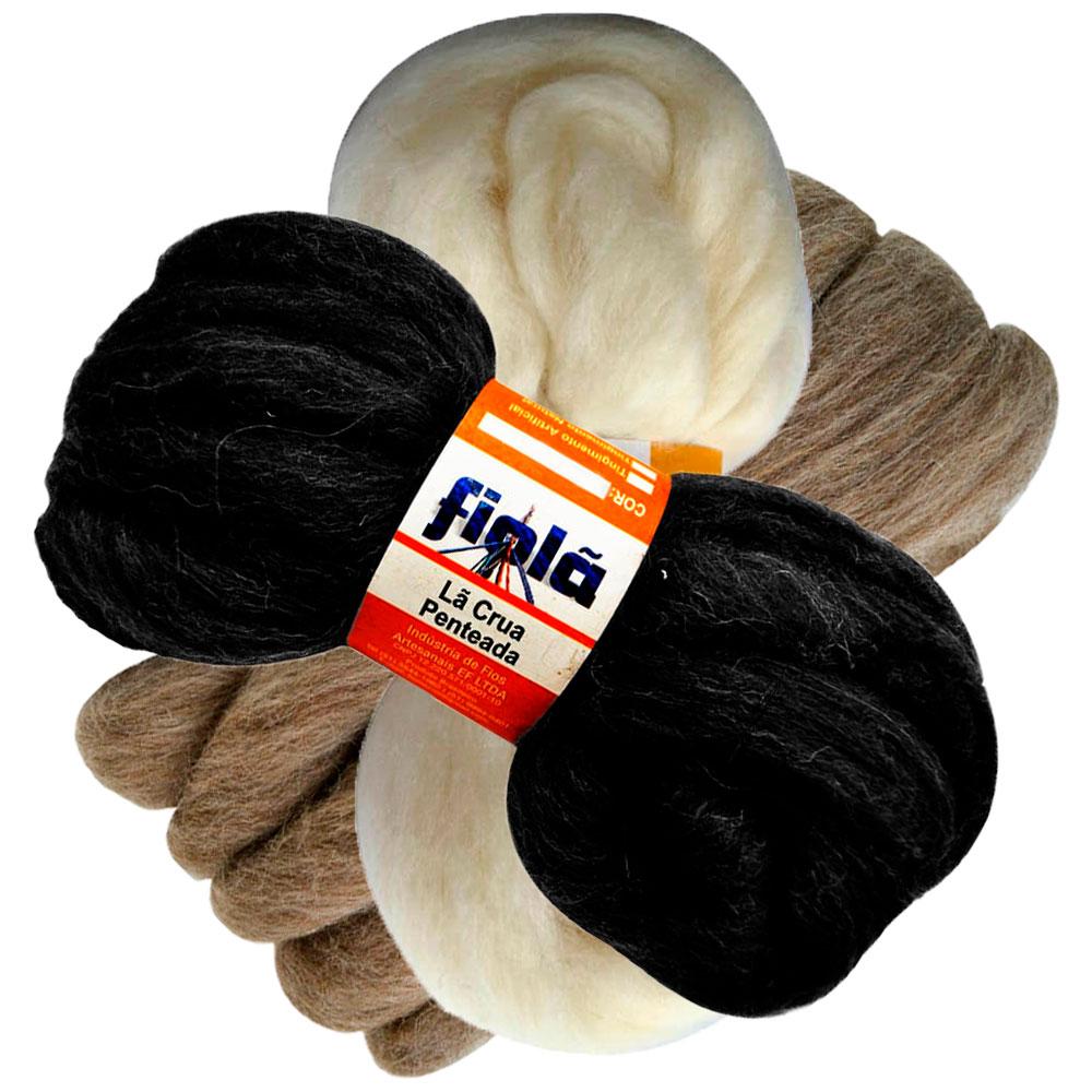 como fazer cabelo de lã