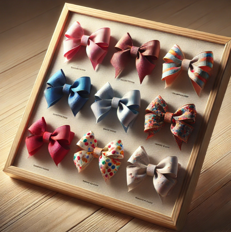 como fazer laços de cabelo para vender