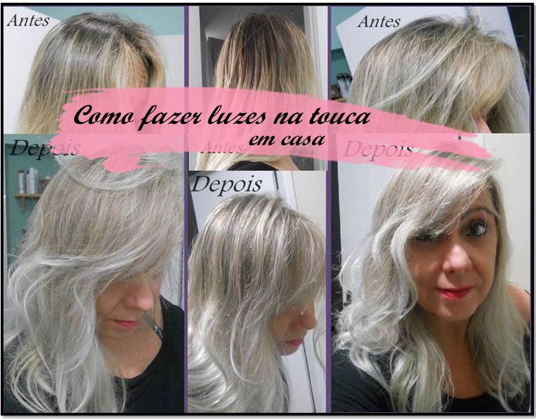 Diferença entre luzes na touca e no papel alumínio