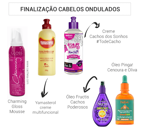 como finalizar cabelo ondulado 2 a