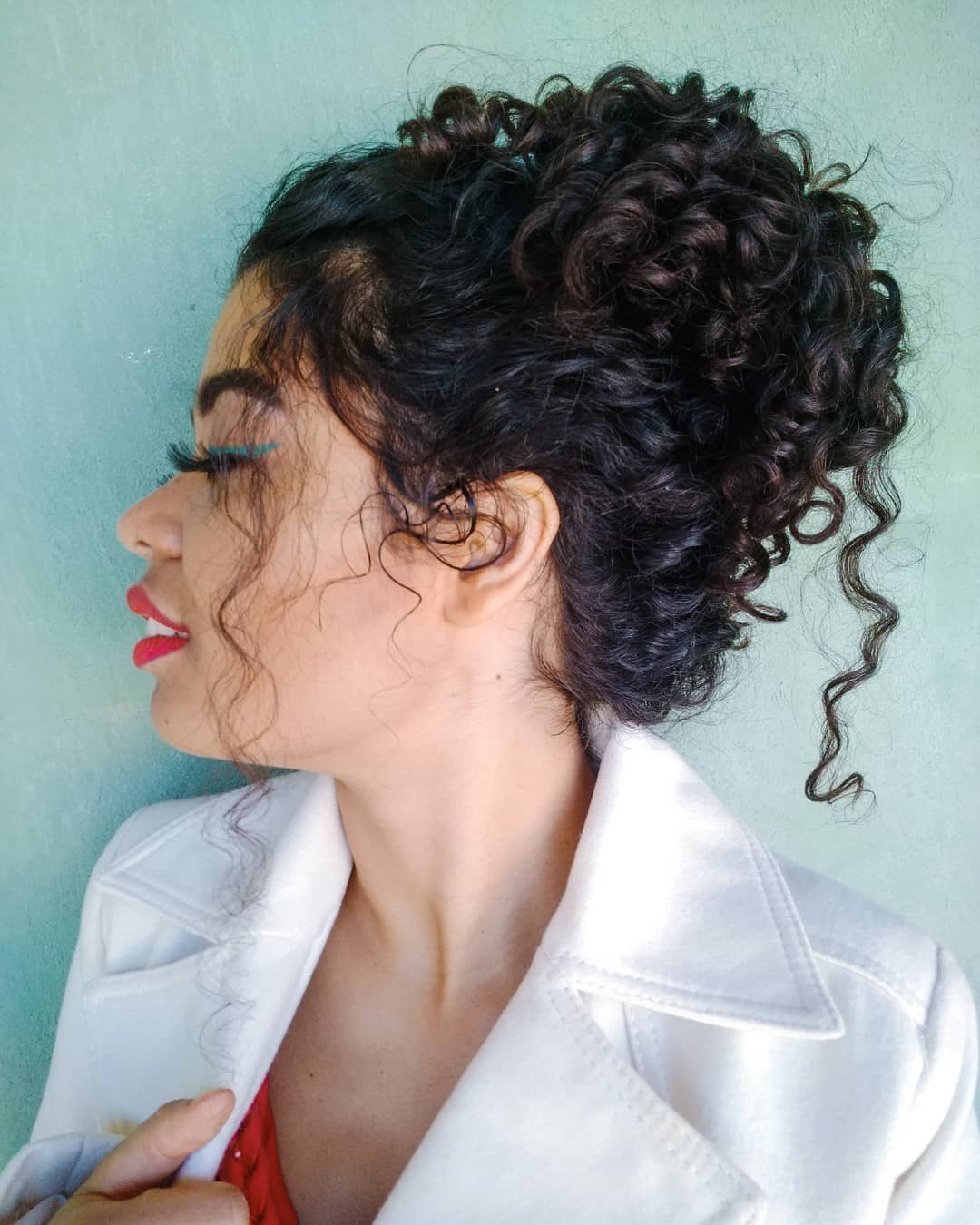 coques de cabelo bagunçado