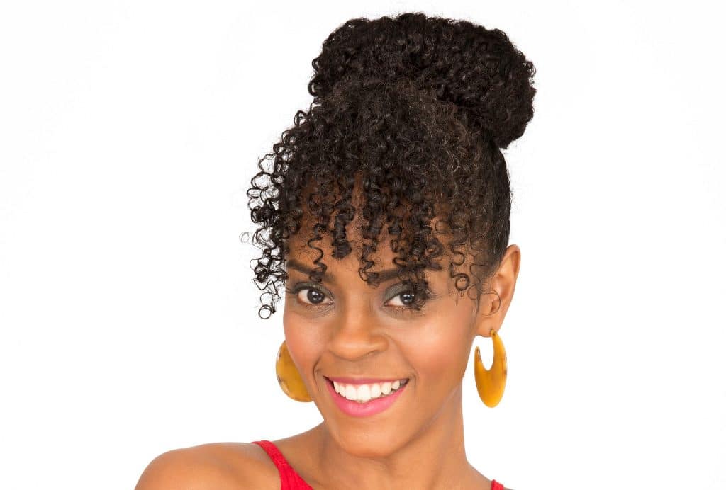 coques de cabelo bagunçado