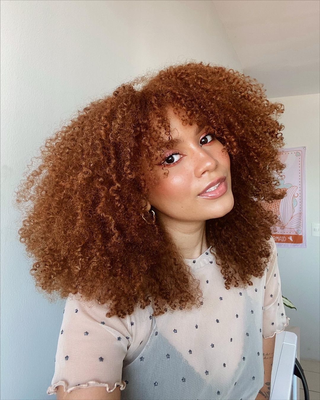 cor de cabelo doce de leite