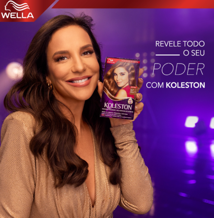 Koleston Noites Iluminadas: A Cor Castanho Ouro de Ivete Sangalo