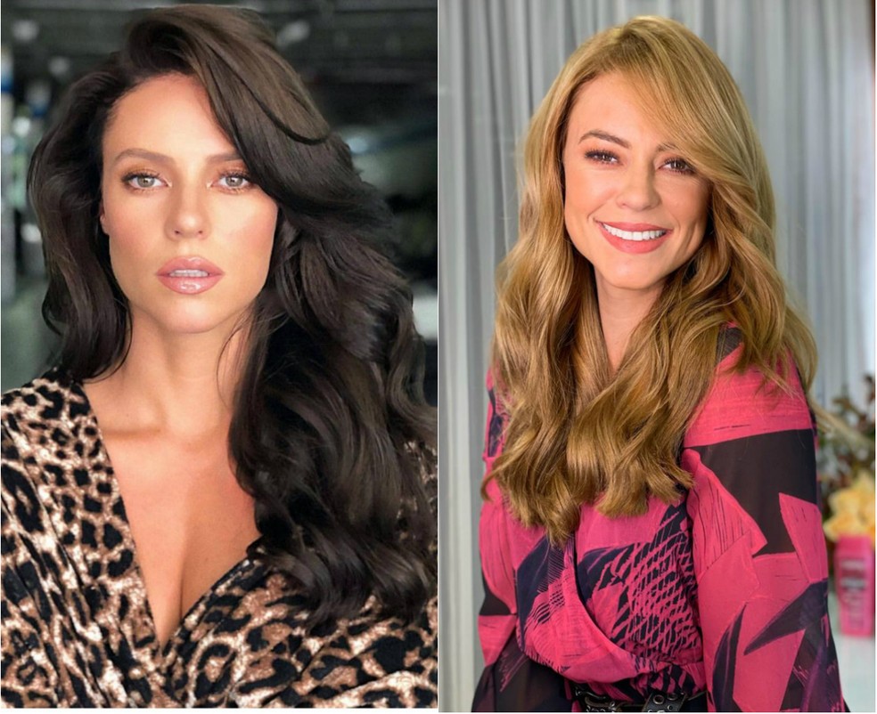 cor do cabelo da paolla oliveira