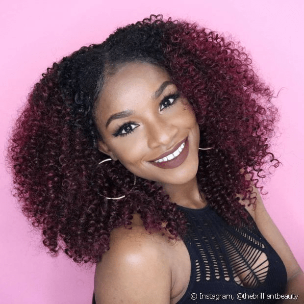 cores de cabelo para negras