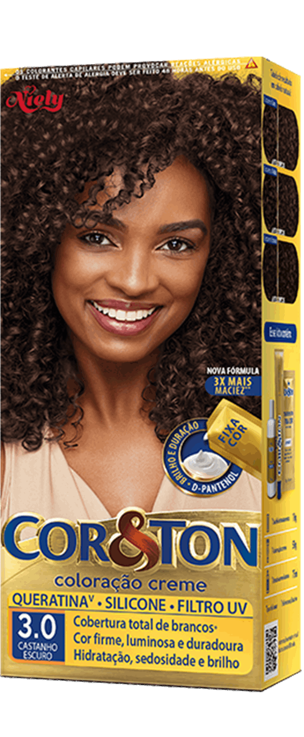 Guia completo da tabela de cores de tintas de cabelo