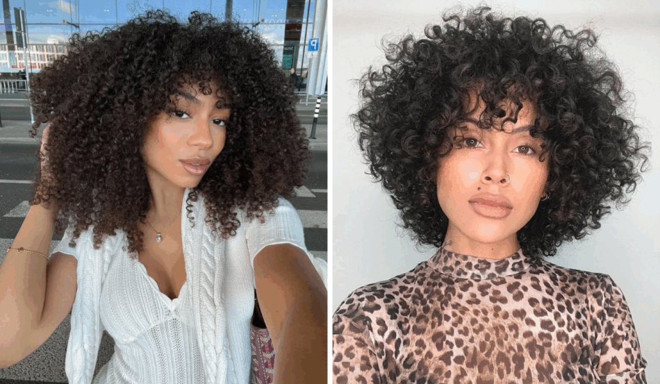 corte reto vs corte em v feminino