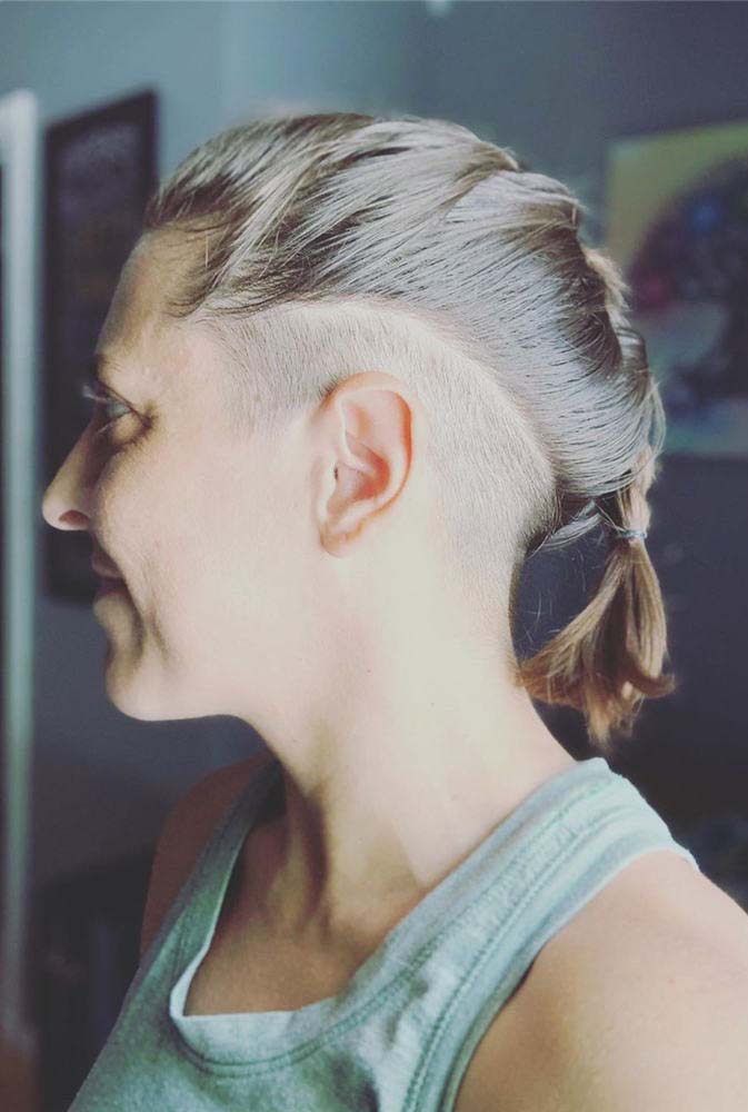 corte feminino atrás repicado para cabelo fino