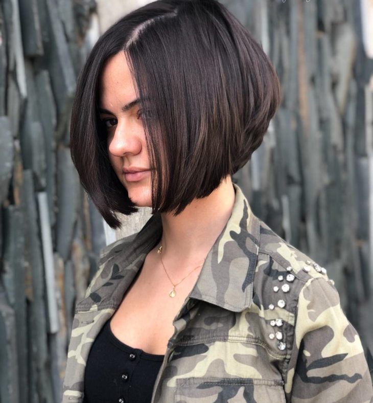 corte cabelo chanel repicado atras