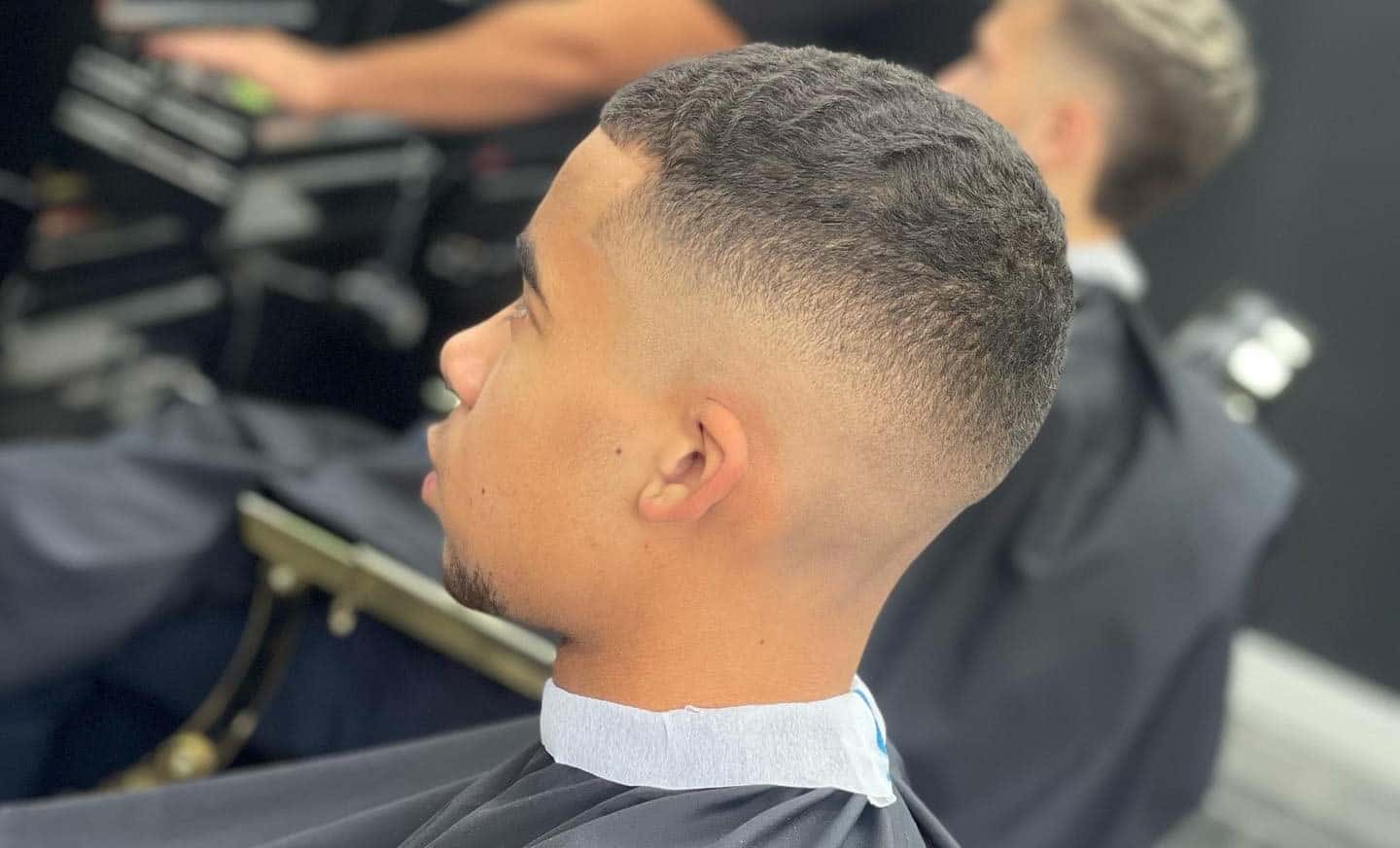 técnica de medição corte cabelo