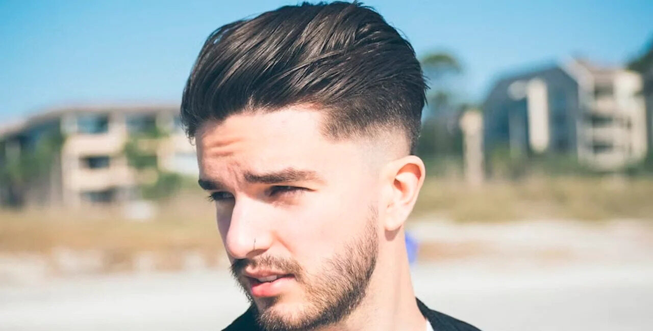 corte 7/3 masculino vs side part tradicional