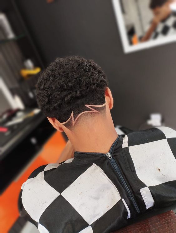 corte de cabelo americano baixo