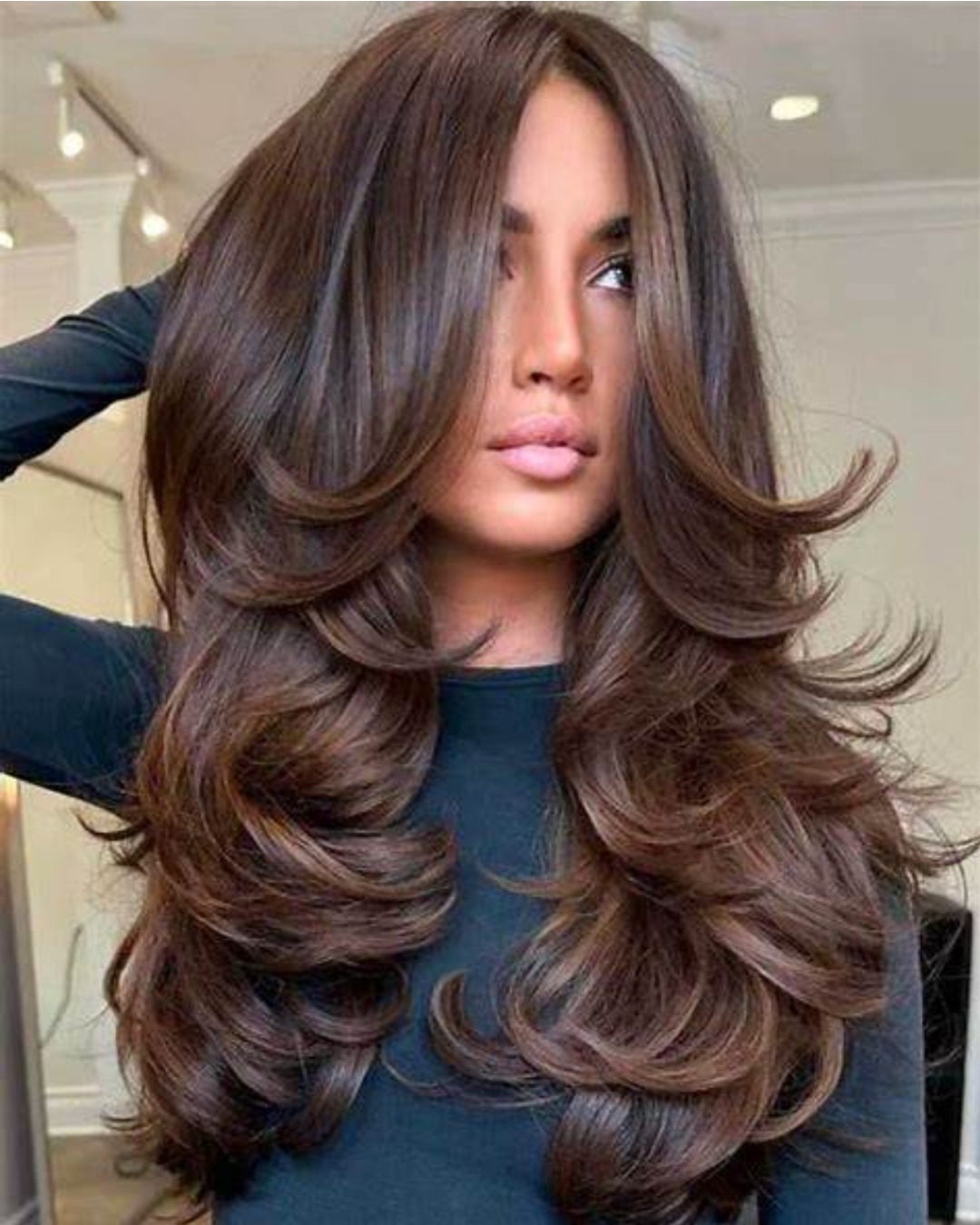 corte de cabelo butterfly