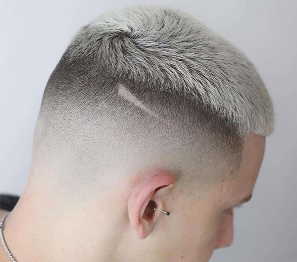 corte de cabelo careca degrade