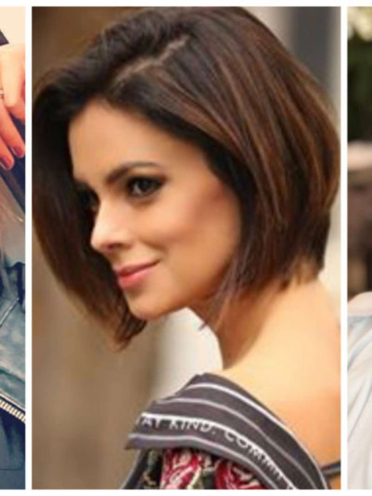 Cortes de cabelo chanel que rejuvenescem: desfiado com franja