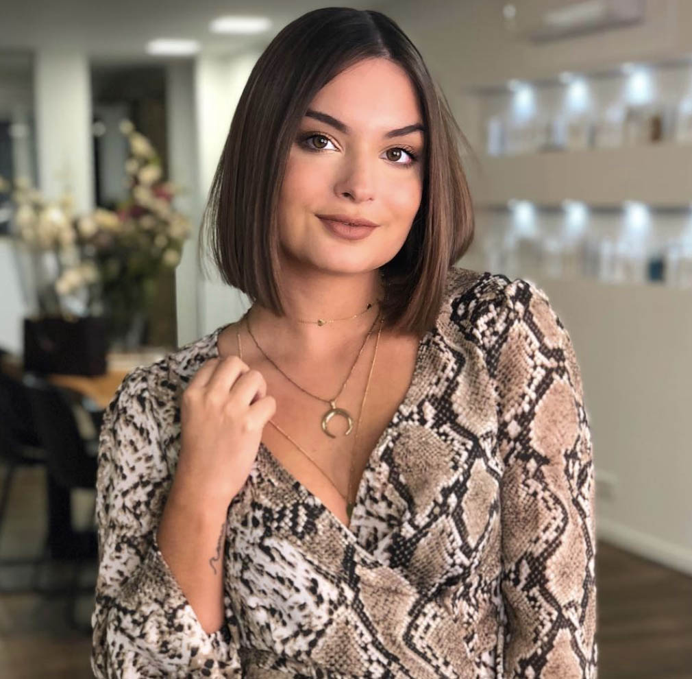 corte de cabelo chanel repicado no ombro