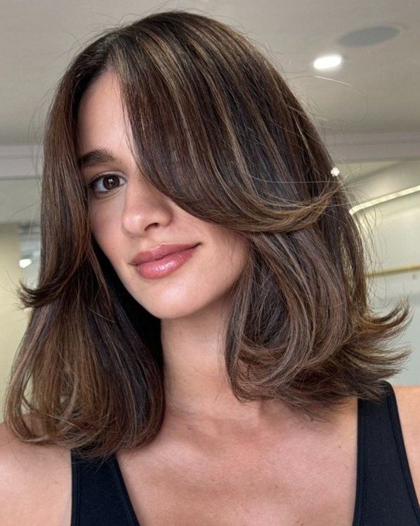 desenho de letra no cabelo