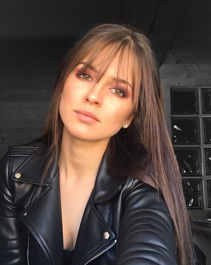 corte de cabelo com franja