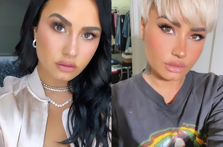 corte de cabelo demi lovato