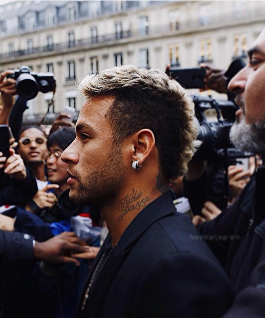 tendencia cabelo neymar