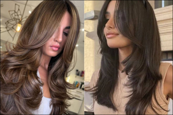 cortes de cabelo longo feminino 2024 fotos